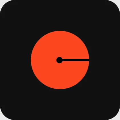 The Calcalist Conferences logo: an orange circle with a line